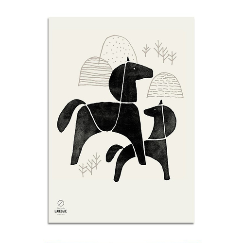 Nordic Horse Print