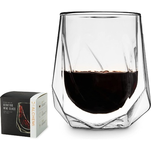 Viski Alchemi Aerating Wine Tasting Glass