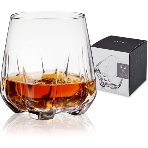 Viski Apollo Crystal Whiskey Tumbler