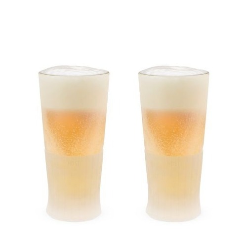 Glass FREEZEª Beer Glass (set of two) by HOST