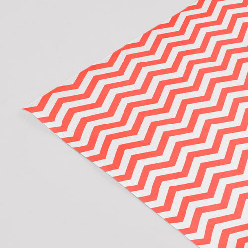 Zig-Zag Neon Single Sheet Wrap