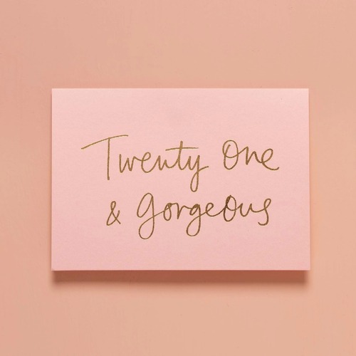 Twenty One & Gorgeous Peony Pink+
