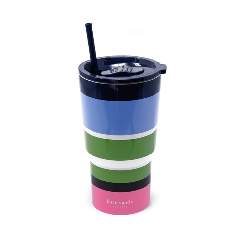 KSNY Stainless Steel 20 oz. Tumbler, Sunny Day Stripe