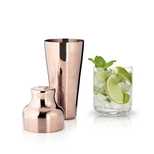 Viski Copper Parisian Cocktail Shaker