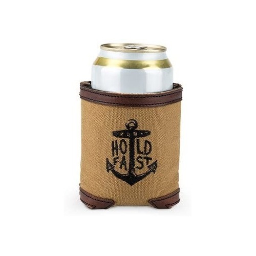 Waxed Canvas Drink Holder by Foster & Rye
