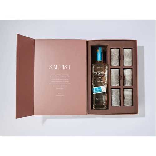 Saltist Deluxe Gift Set: Himalayan Black Salt & Tequila