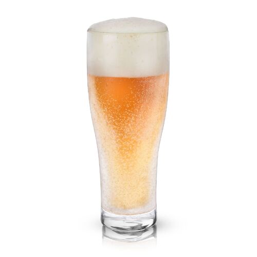 Viski Glacier Double-Walled Chilling Beer Glass