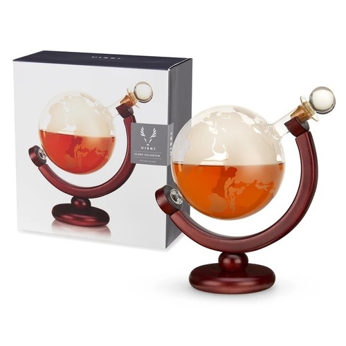 Viski Globe Liquor Decanter