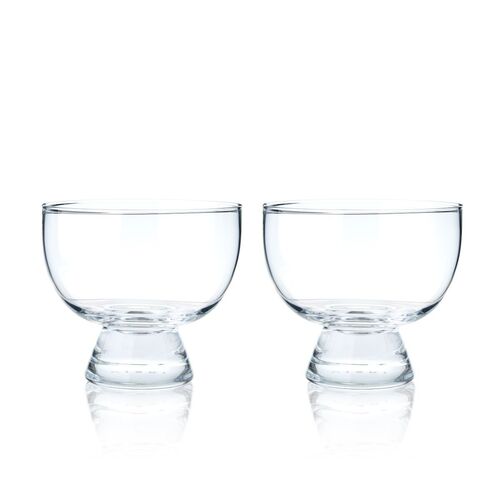 Viski Crystal Mezcal Glasses Set of 2