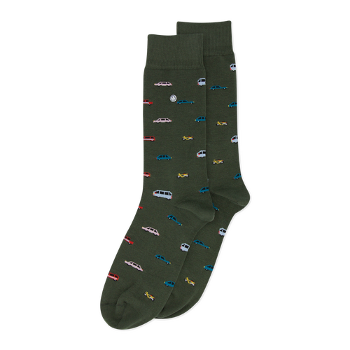 Cars Army Socks - Medium