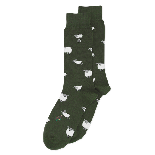 Sheep Army Socks - Medium