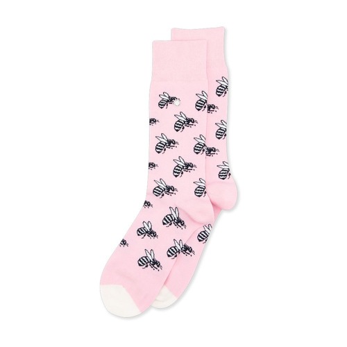 Humblebees Pink White Socks - Small