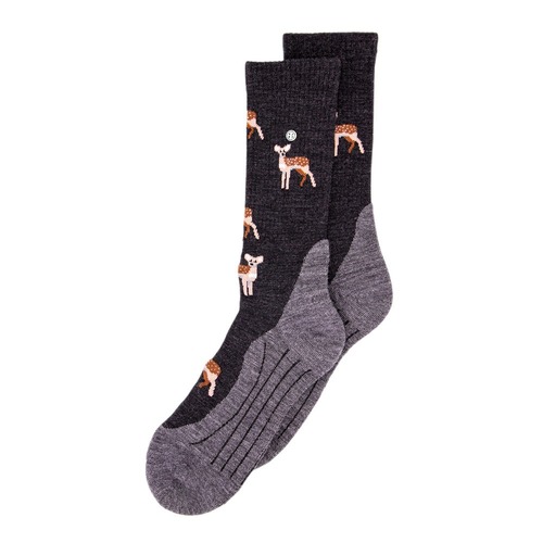 Deer Merino Wool Socks - Medium