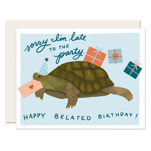 Late Turtle Birthday