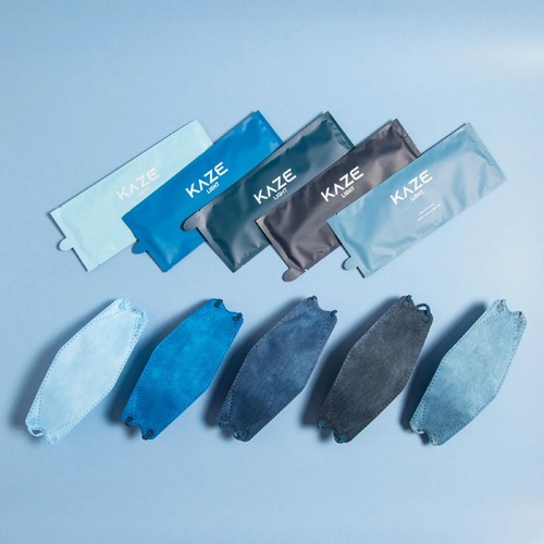 Light Blue Collection Face Masks - 10 Pack