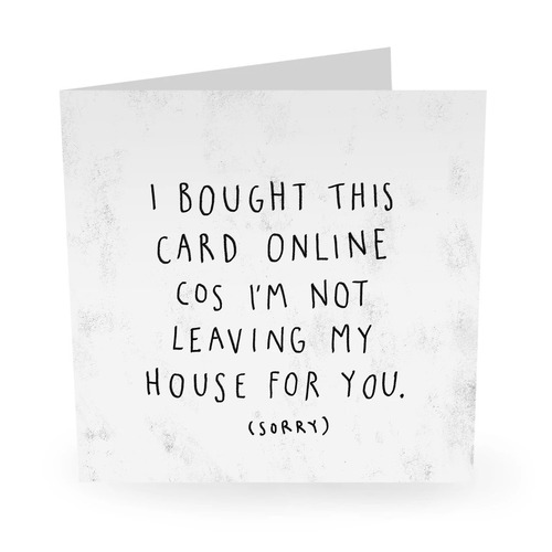 I Bought This Card Online.