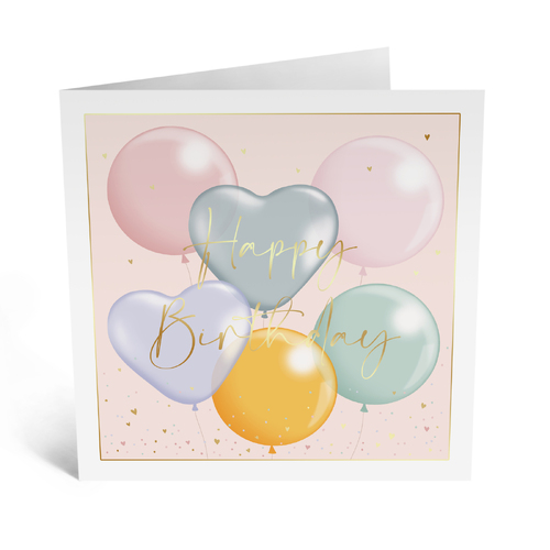 Elegant Balloons Birthday 