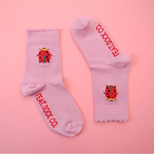 Ladies' Ladybug socks