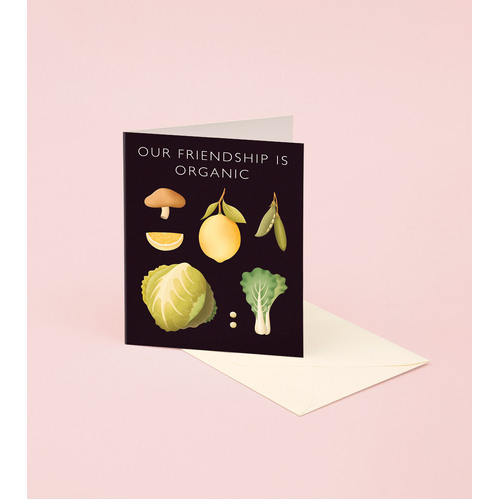 Vegetable Friendship Card