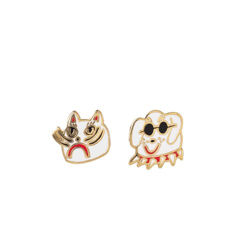 KM Cat & Dog Earrings