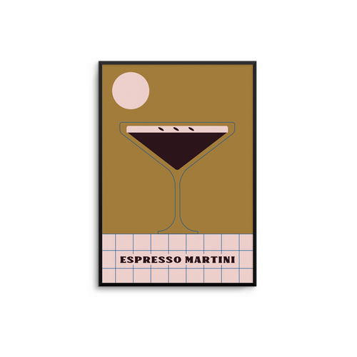 Espresso Martini A3 Print