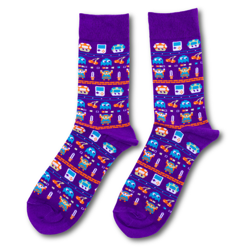 Men's Socks - Vintage Gamer