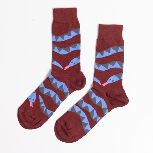 Men's Socks - Snakes