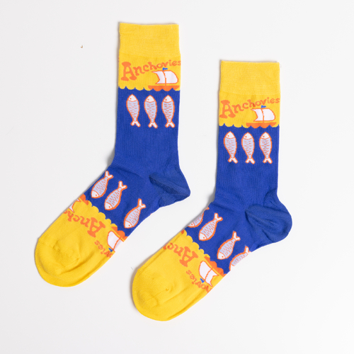 Men's Socks - Anchovies